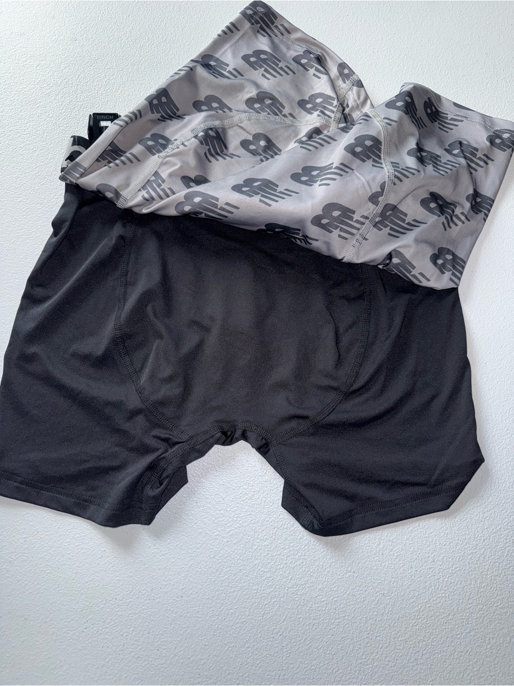 New Balance Men’s Performance Boxer Briefs 2 Pack NWT Logo Print Size M 32”-34” - Picture 3 of 7